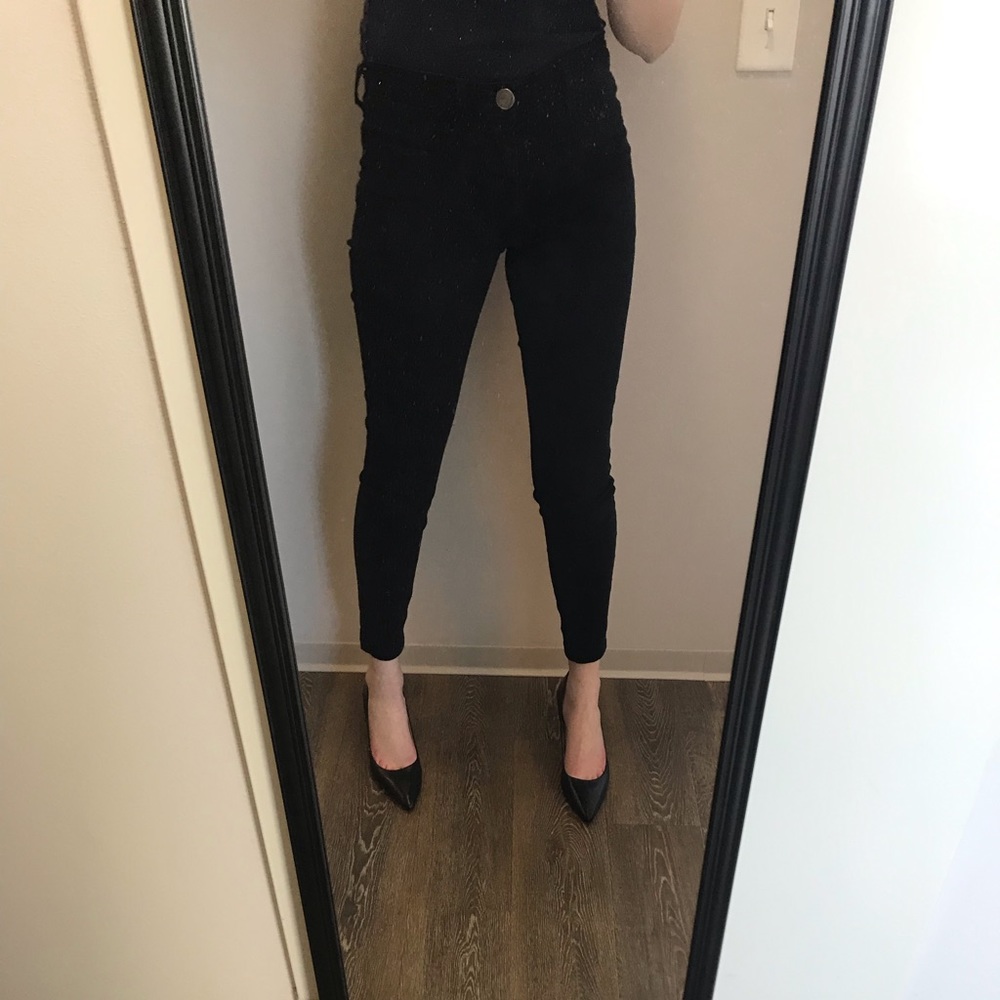 Juniors So Black Dress Pants Sz 0